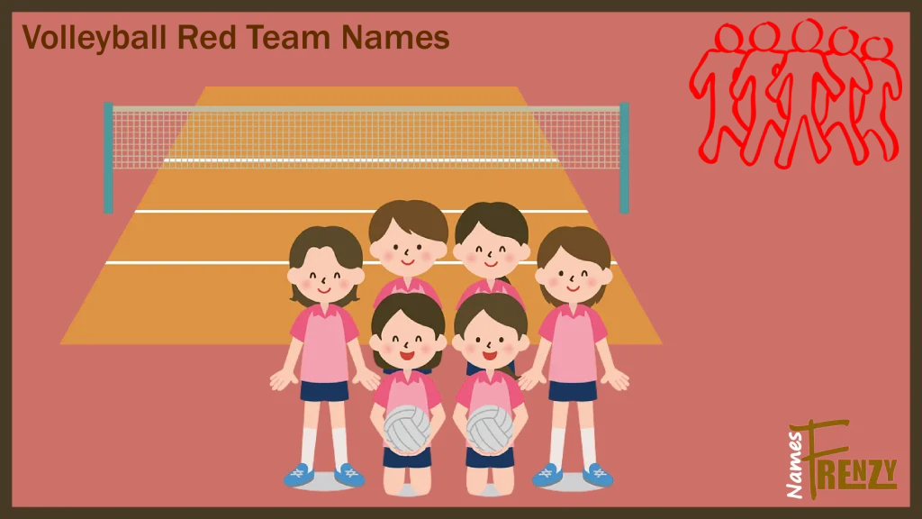 Volleyball Red Team Names